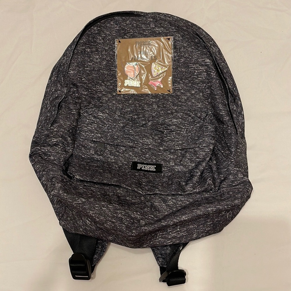 VS Pink Mini Backpack with Pins